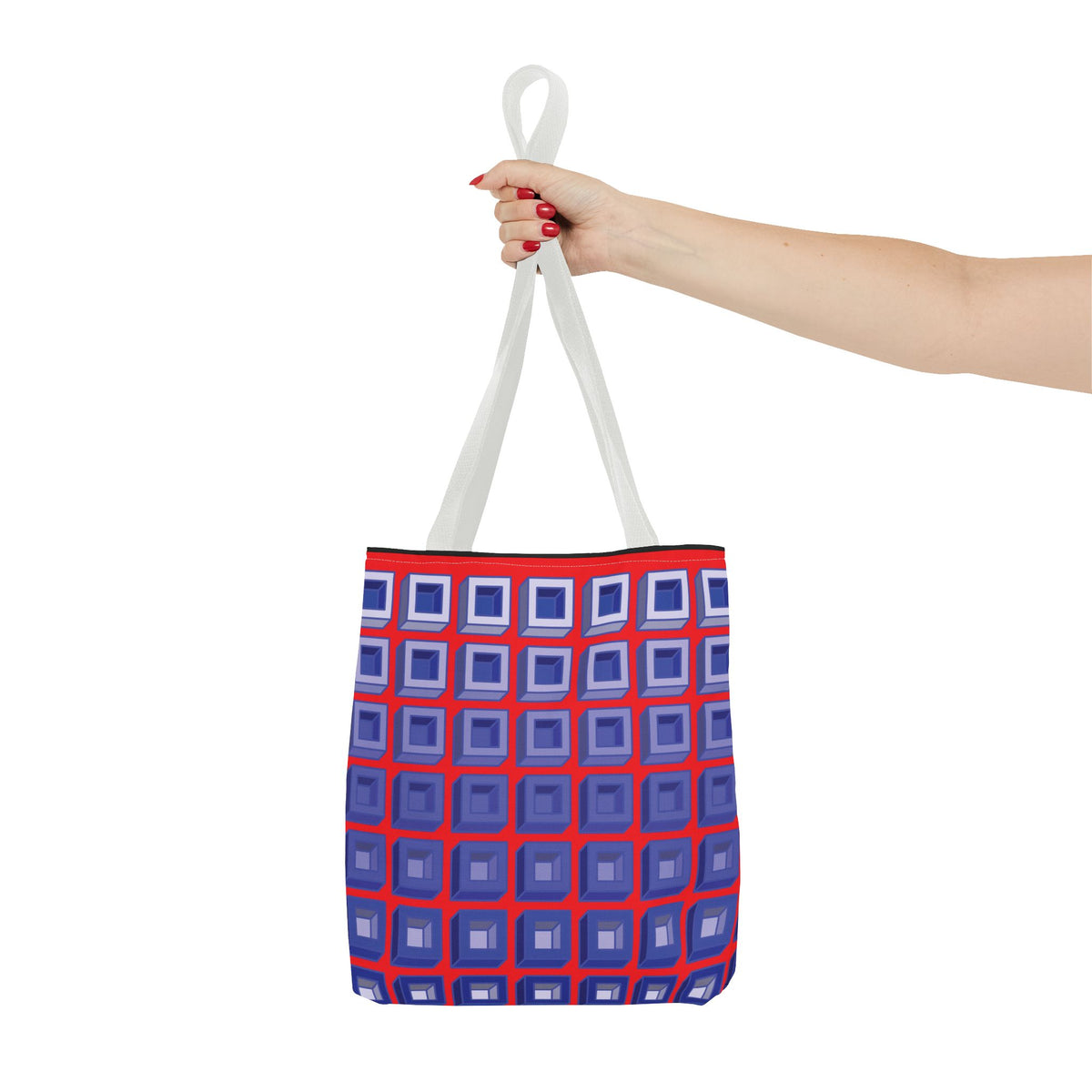 Crimson Dimension Tote