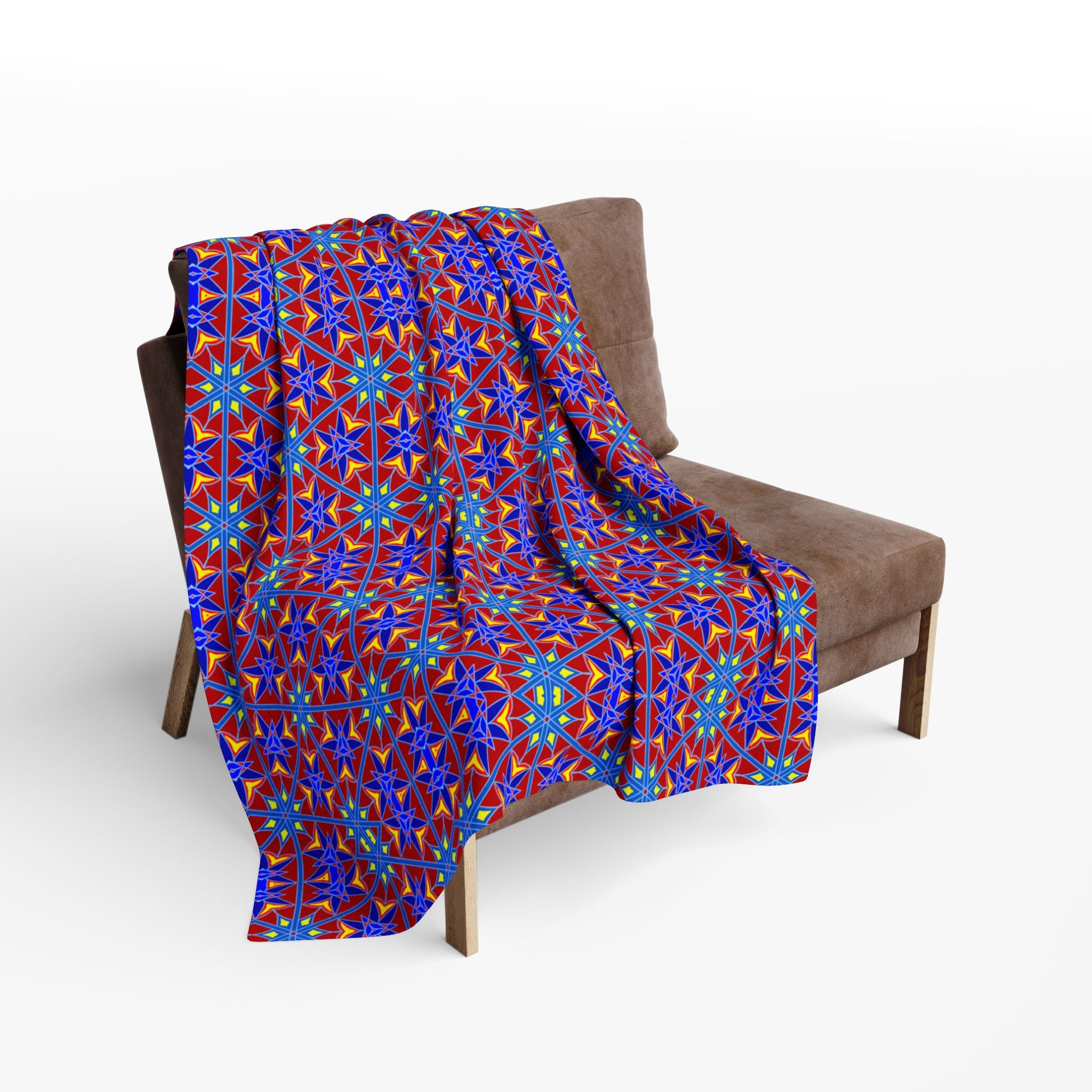 Kaleidoscope Sunrise Fleece Blanket