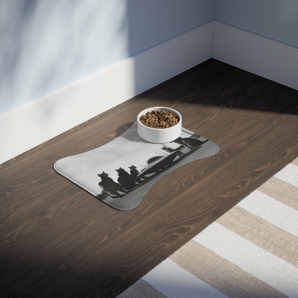 UFO Encounters Feeding Mat