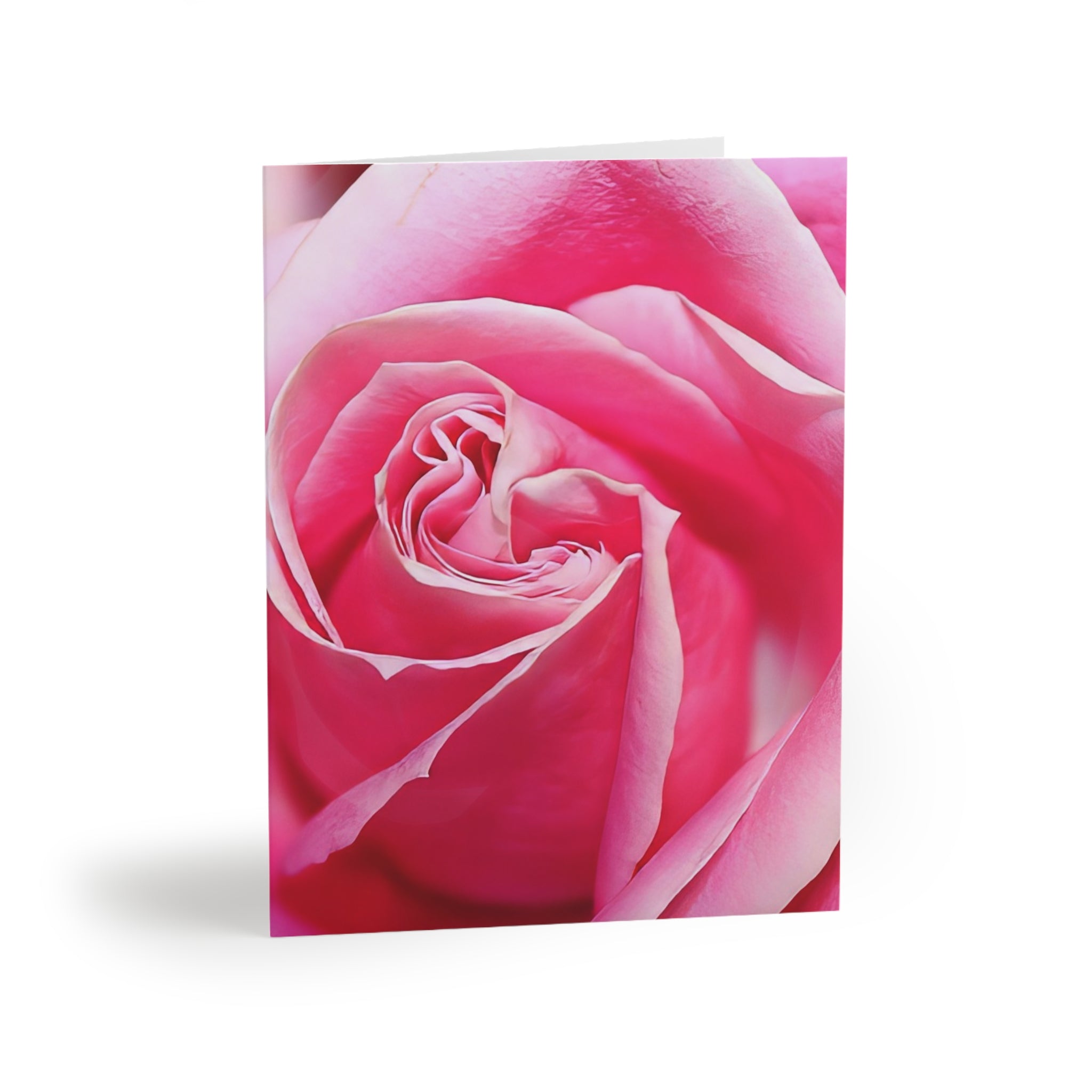 Rose Heart Greeting Cards