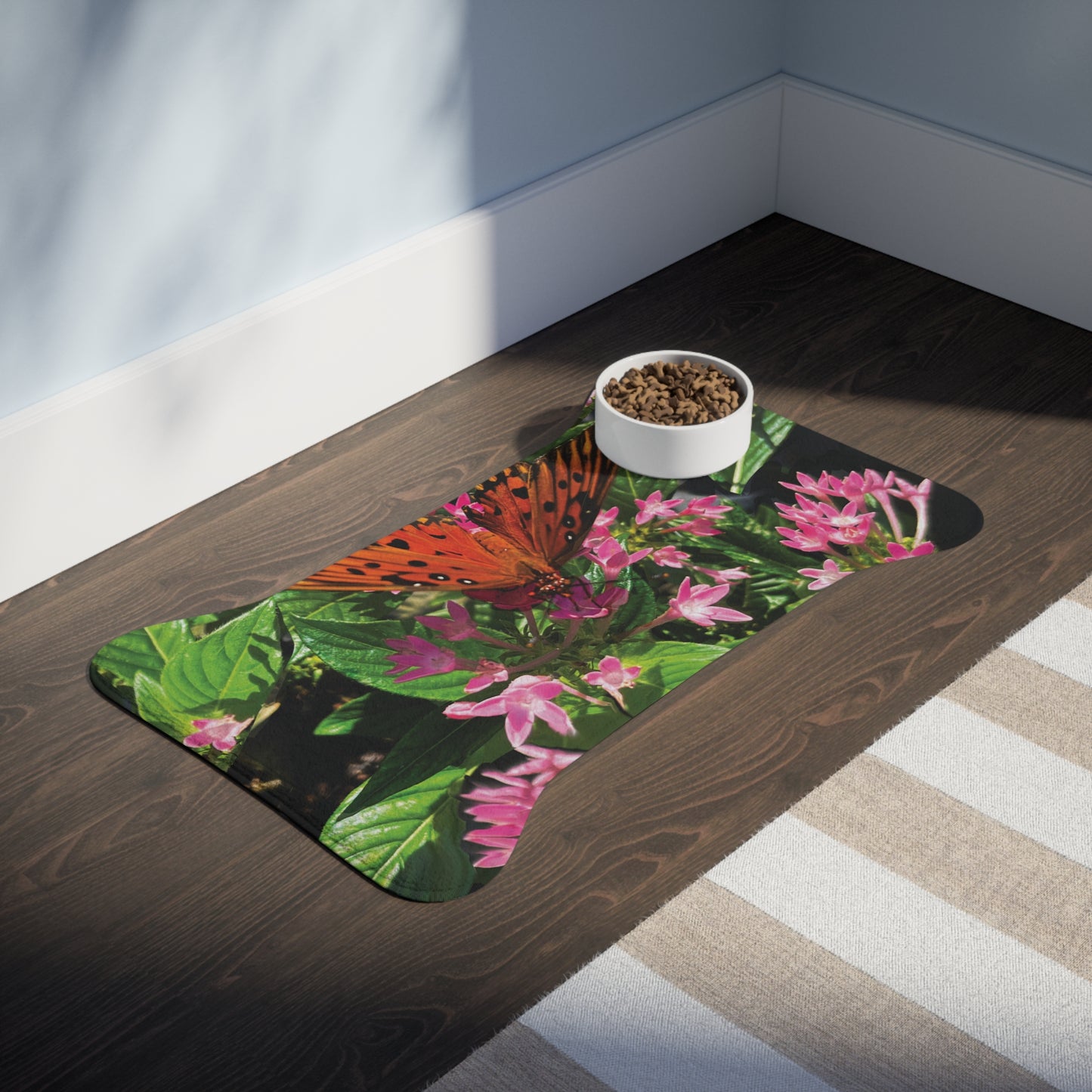 Flutter & Bloom Pet Feeding Mat
