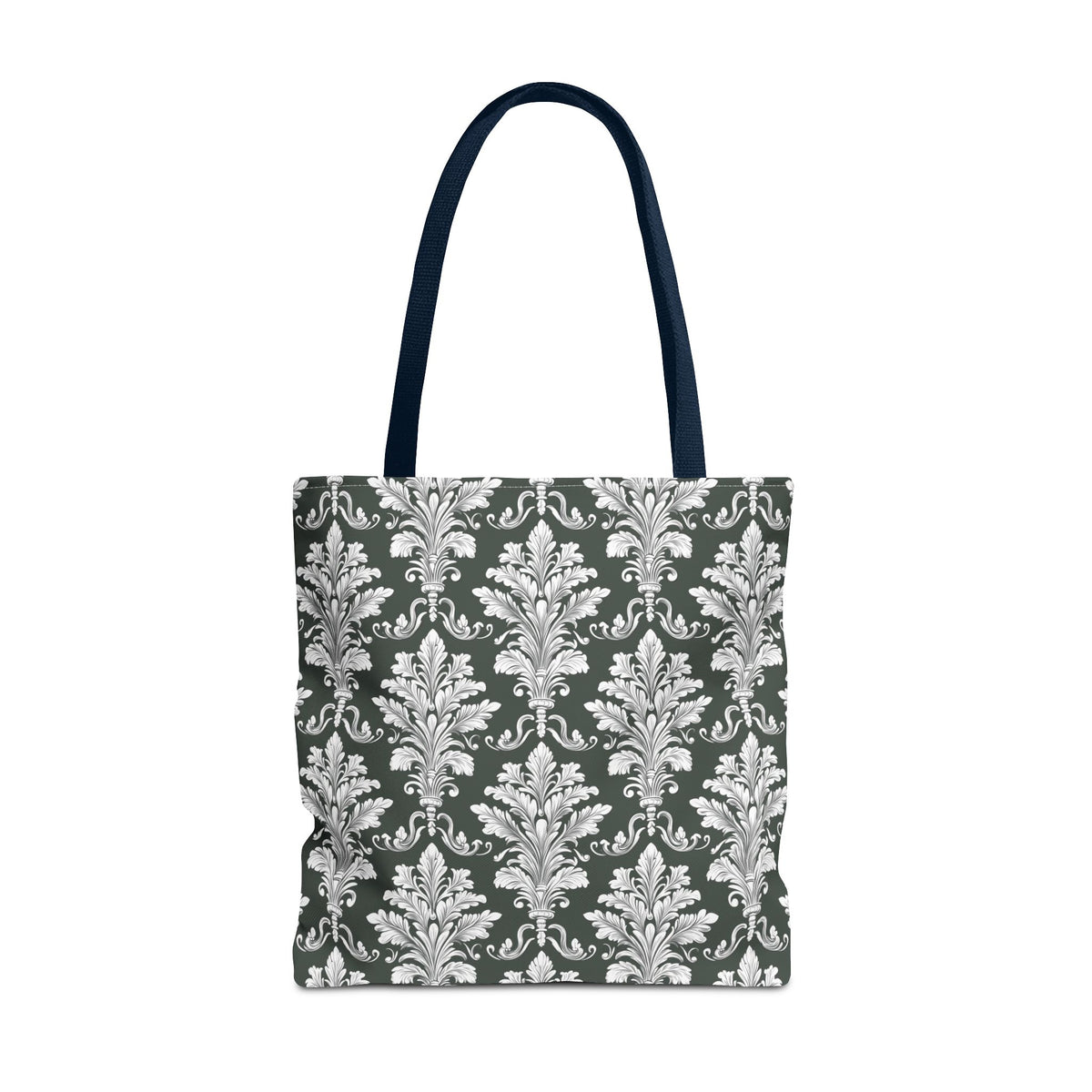 Silverleaf Damask Tote