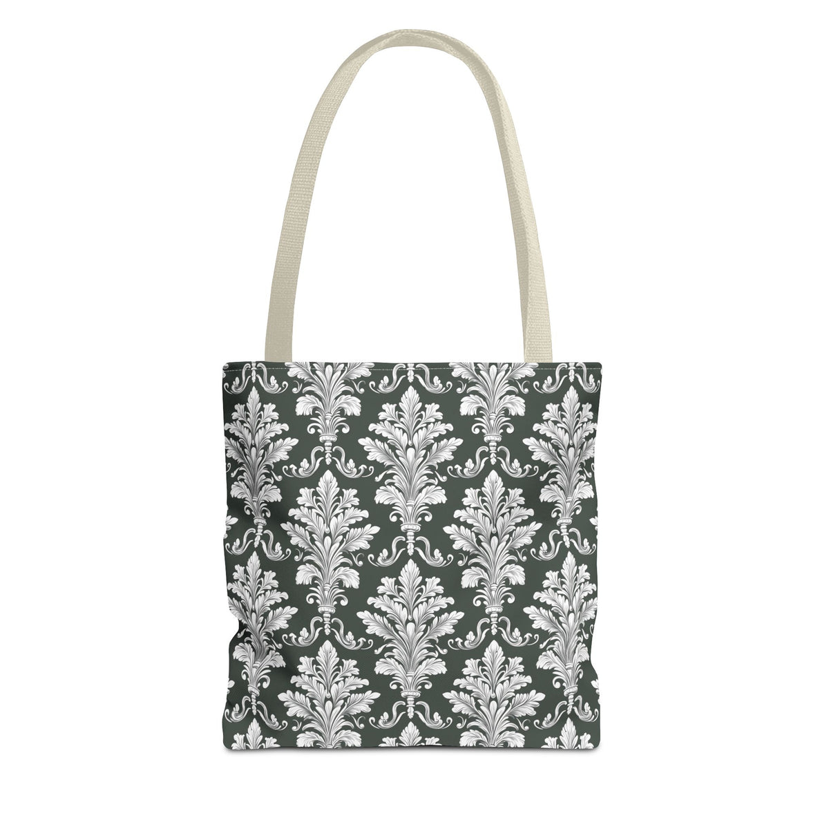 Silverleaf Damask Tote
