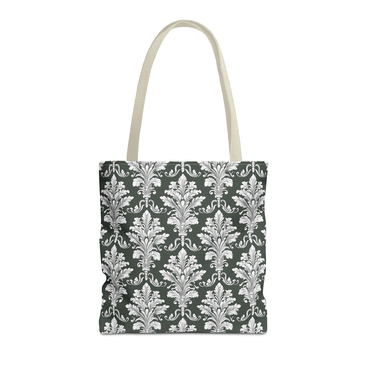 Silverleaf Damask Tote