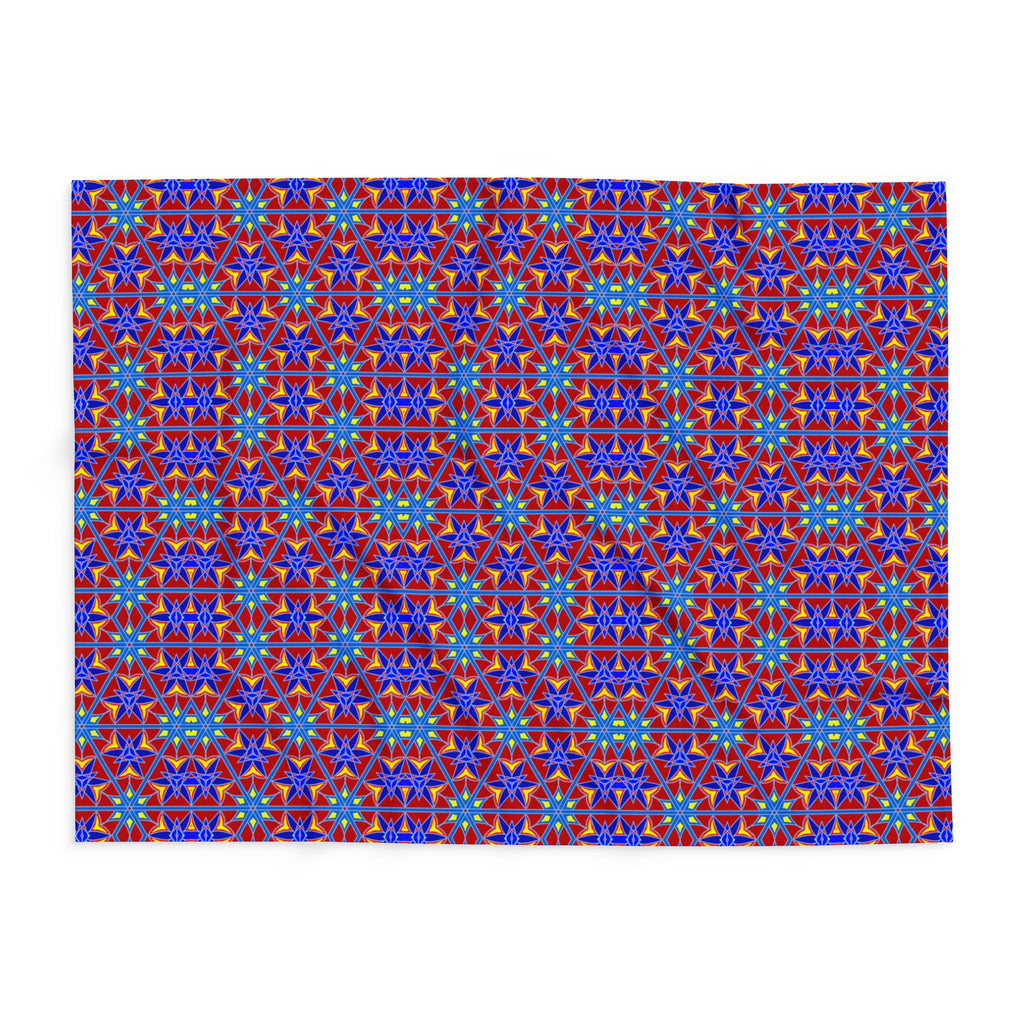 Kaleidoscope Sunrise Fleece Blanket