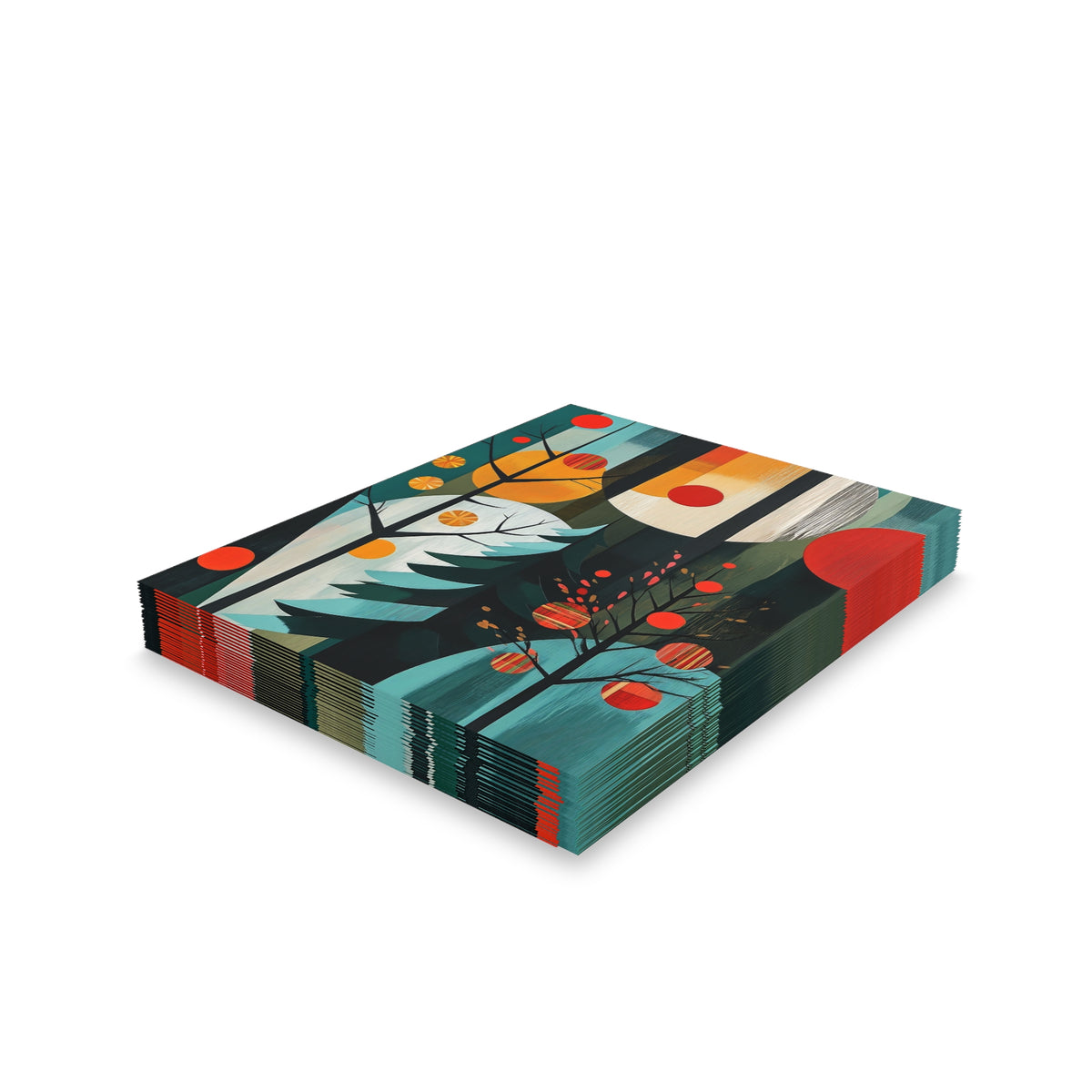 Evergreen Geometry - Holiday Cards