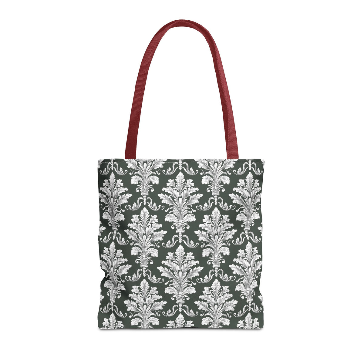 Silverleaf Damask Tote