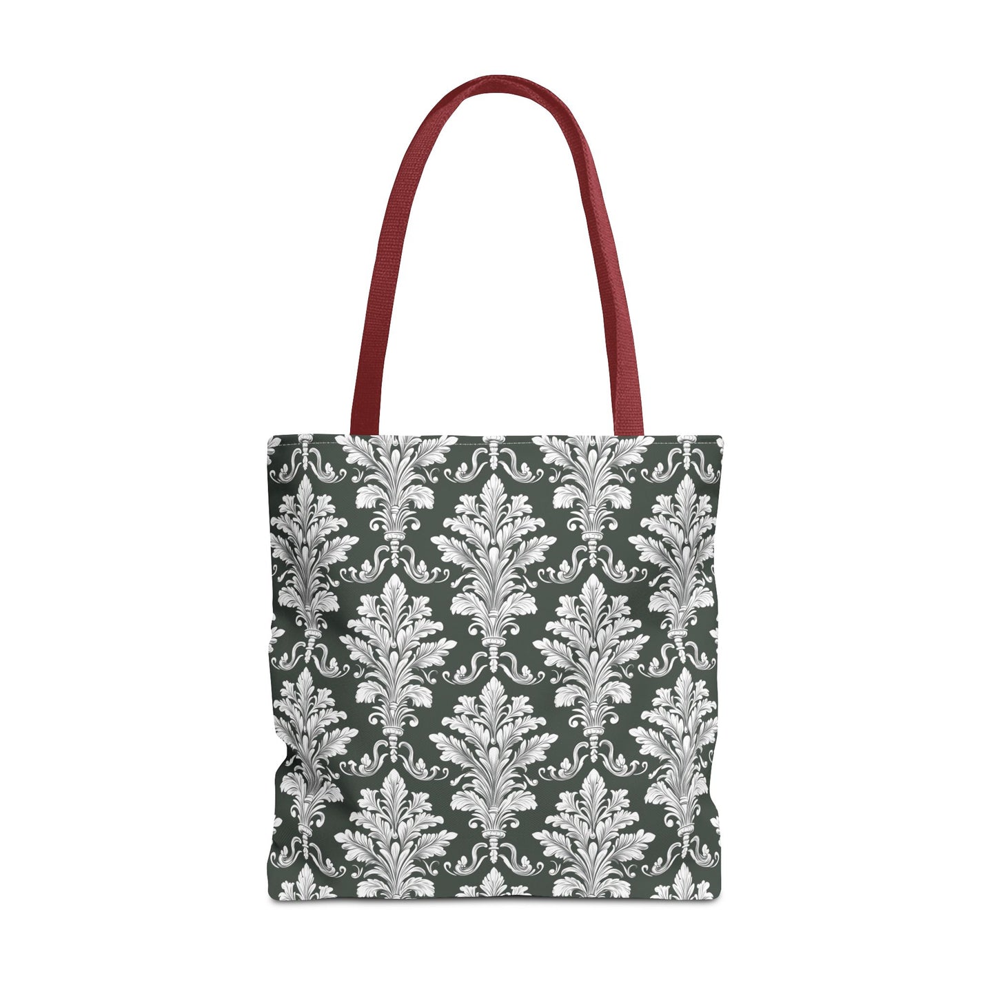 Silverleaf Damask Tote