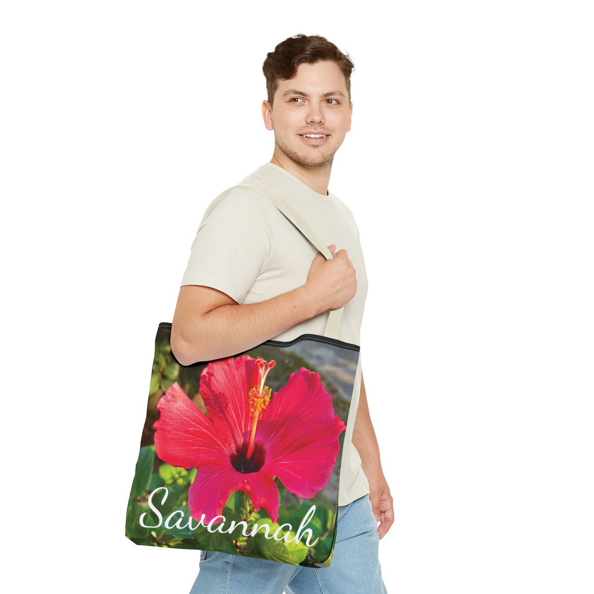 Hibiscus Reverie — Savannah Tote