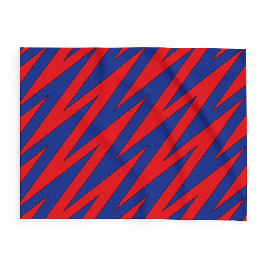 Crimson Bolt Fleece Blanket