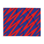 Crimson Bolt Fleece Blanket