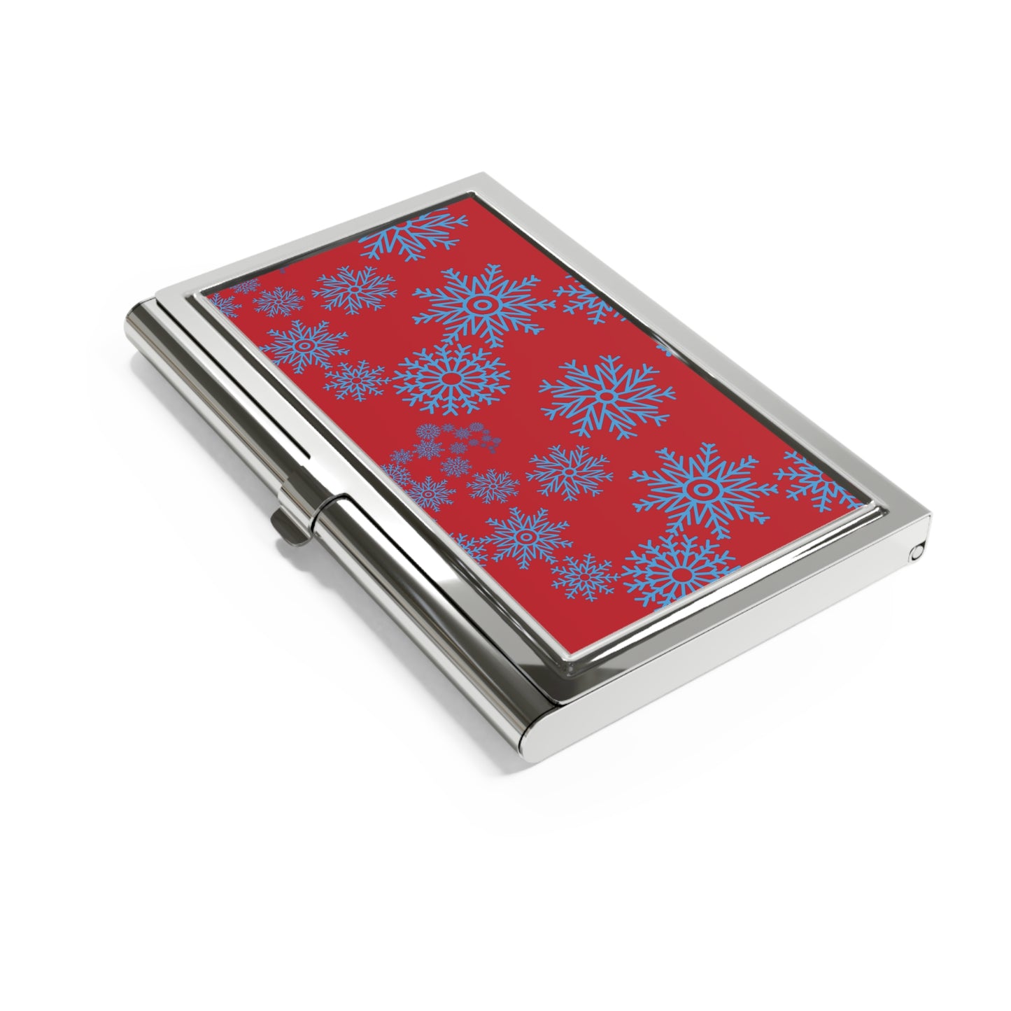 Snowfall in Bloom - Red Card Holder