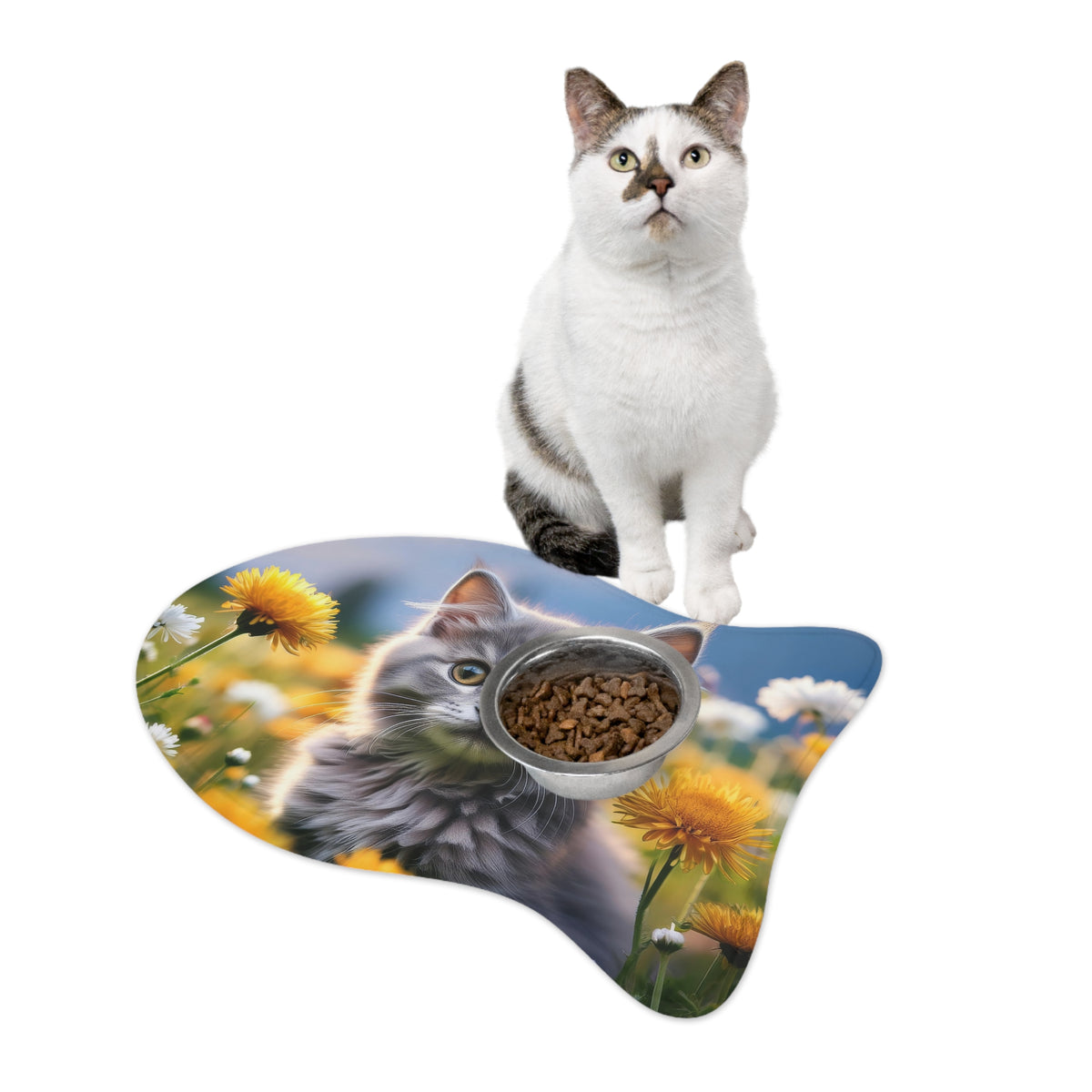 Meadow Whiskers Feeding Mat
