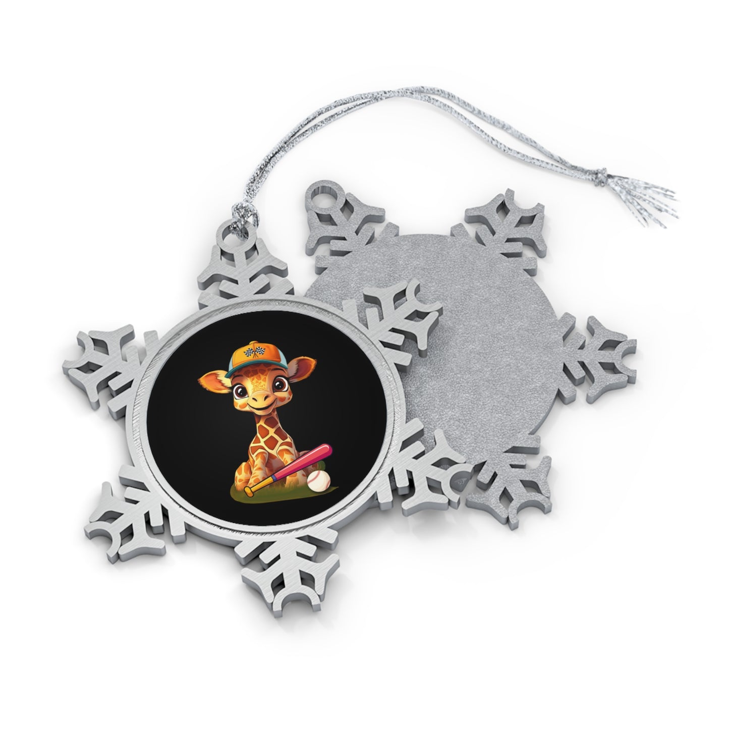 Baby Giraffe - Pewter Ornament