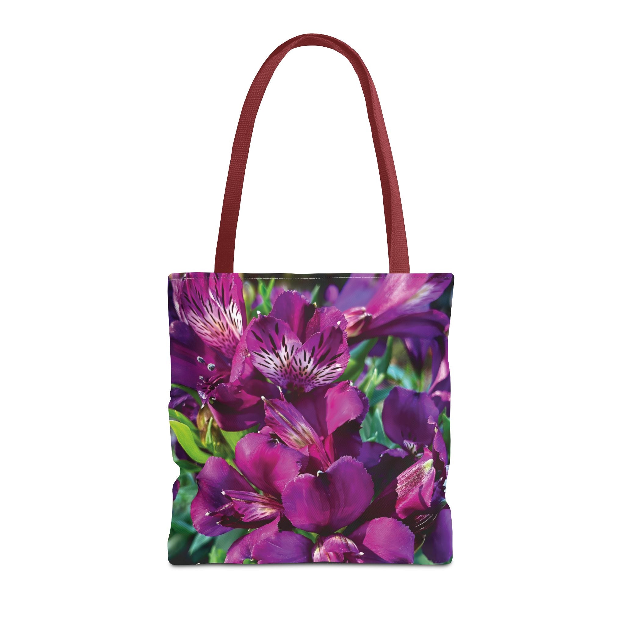 Purple Alstromeria Tote