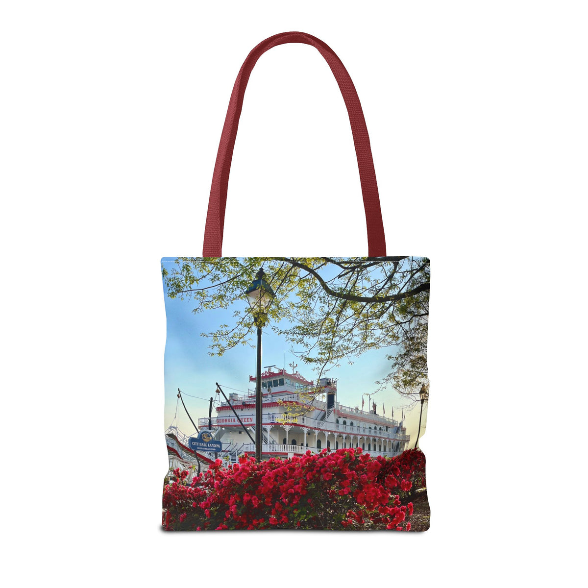 Riverboat & Blooms - Savannah Tote Bag