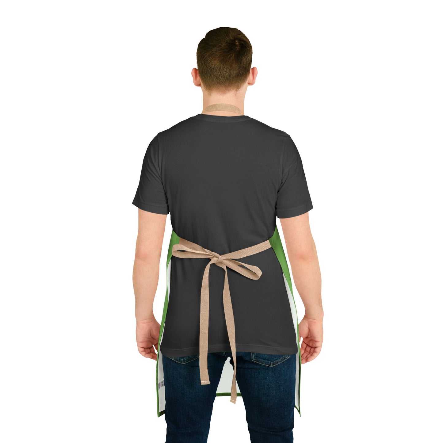 Joyful Vegan Apron – Green