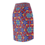 Kaleidoscope Sunrise Pencil Skirt