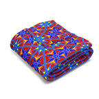 Kaleidoscope Sunrise Fleece Blanket