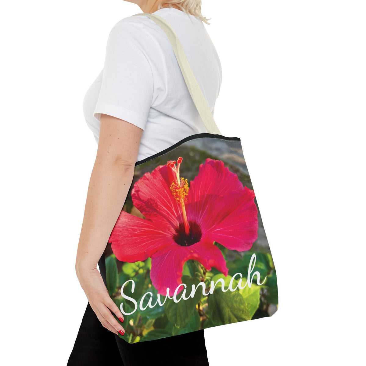 Hibiscus Reverie — Savannah Tote