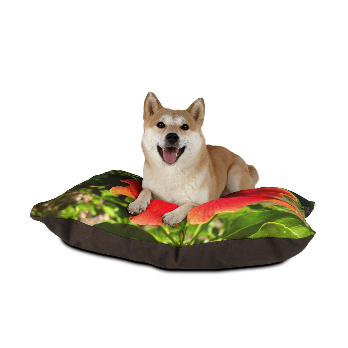 Hibiscus Radiance Pet Pillow