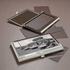 Cosmic Cat Saucers Card Holder