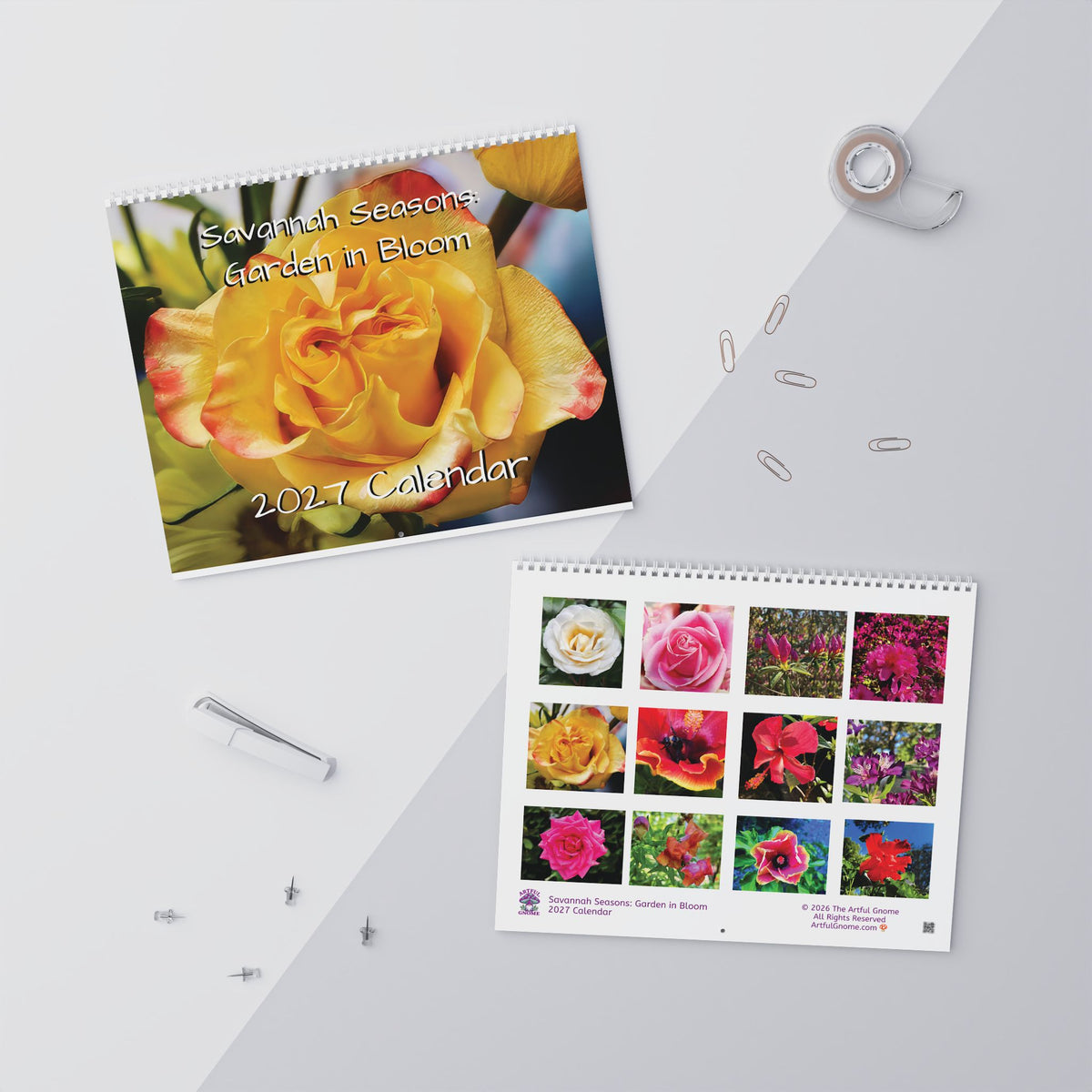 Savannah Seasons: Garden in Bloom 2027 Calendar