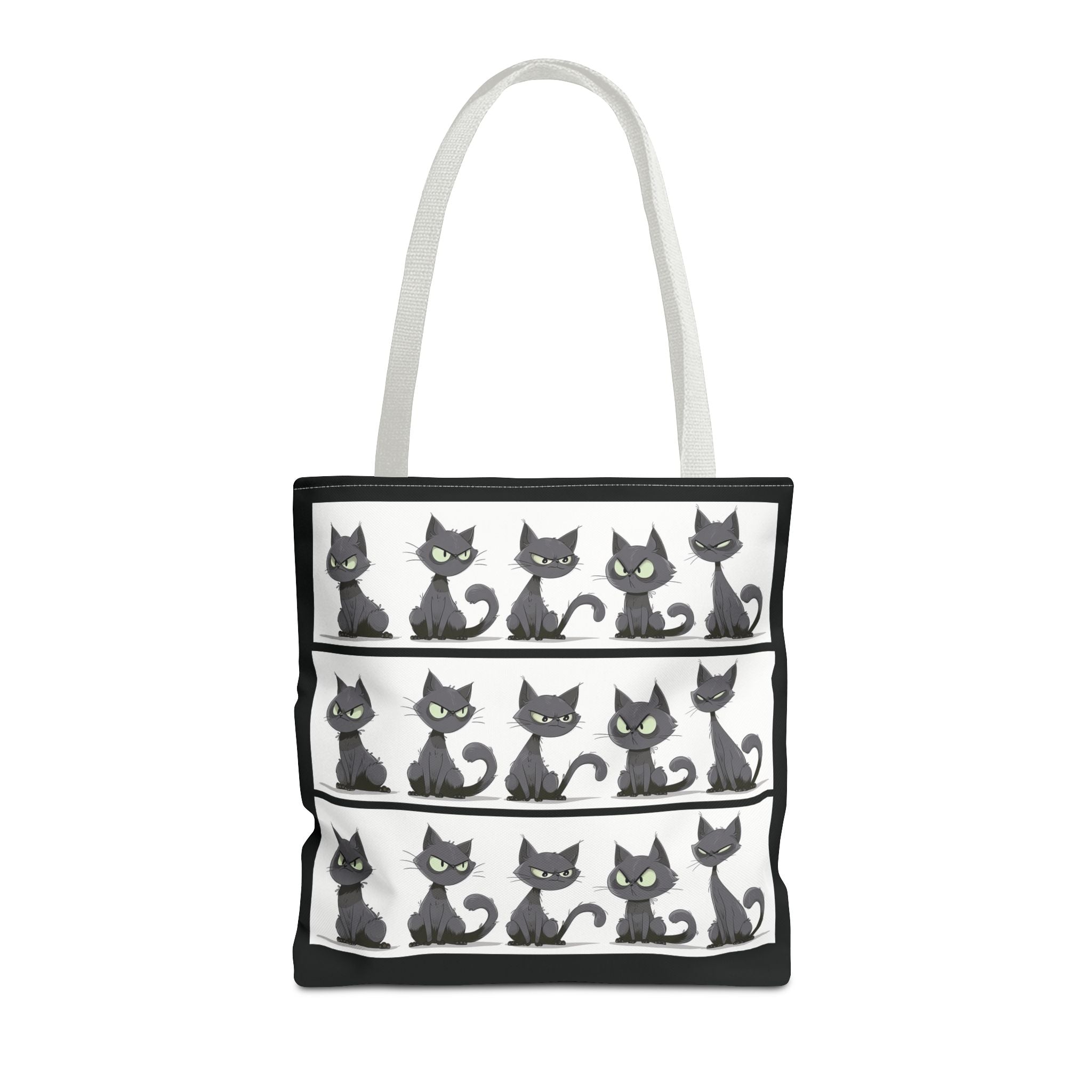 Gray Cat Mosaic Tote