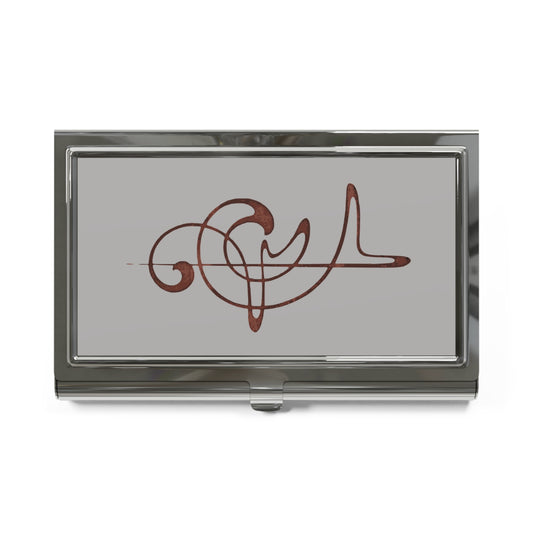 Deco Flourish Card Holder