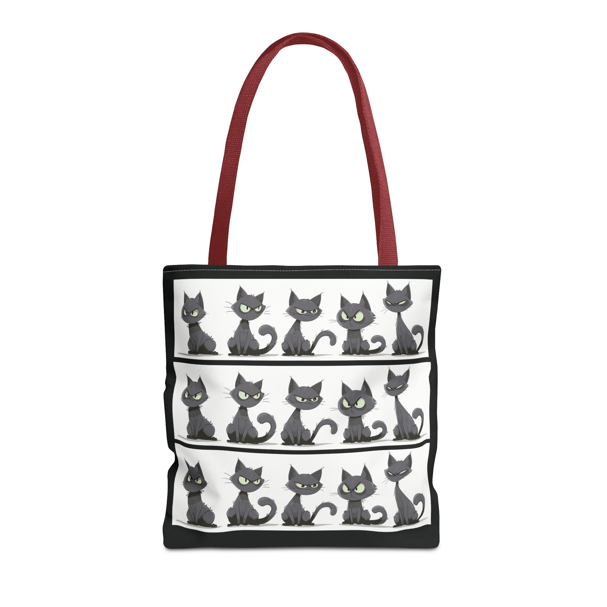 Gray Cat Mosaic Tote