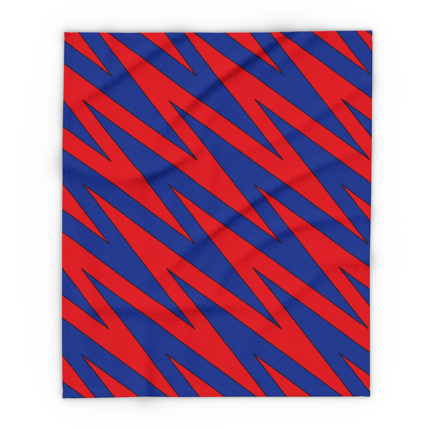 Crimson Bolt Fleece Blanket