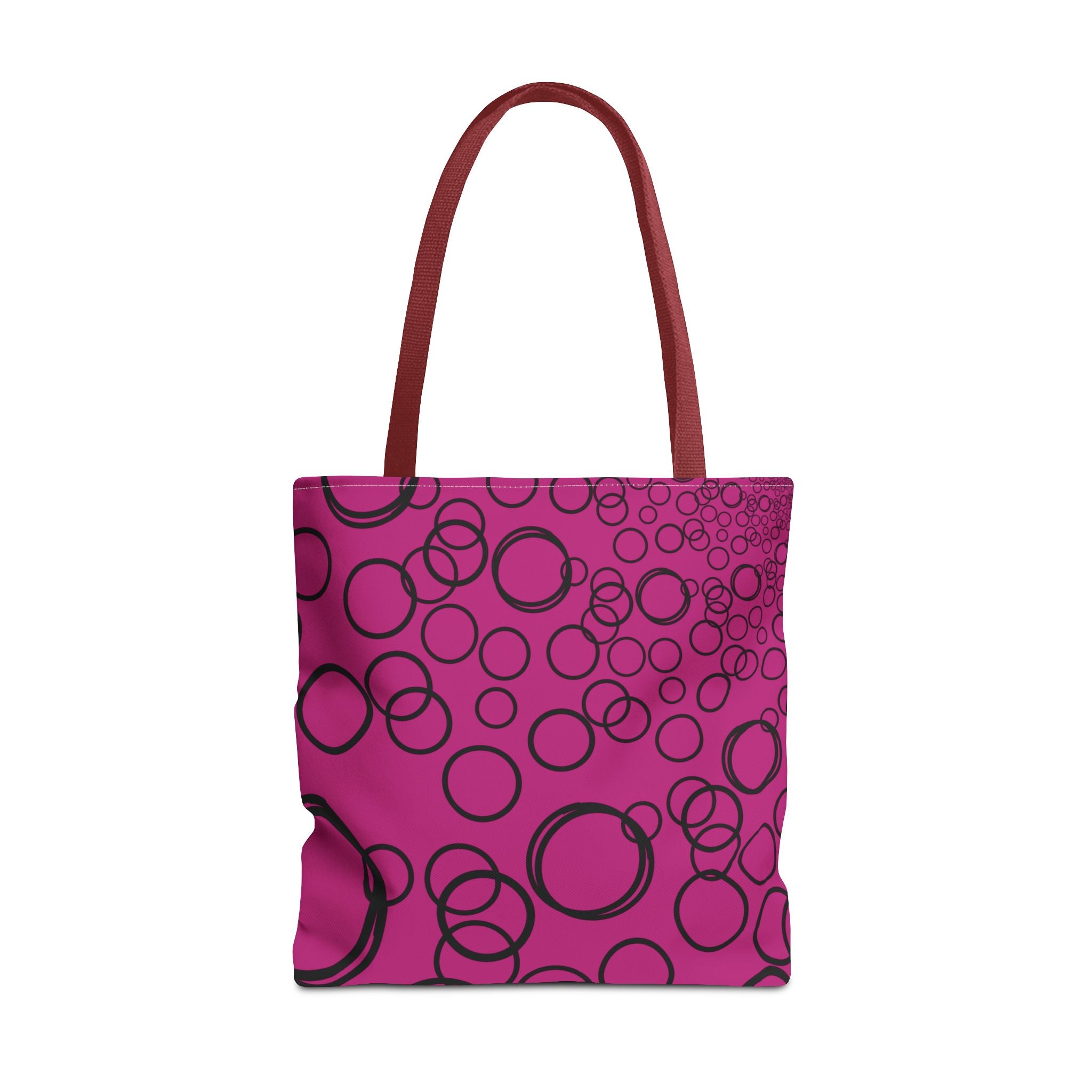 Bubbles on Fuchsia Tote