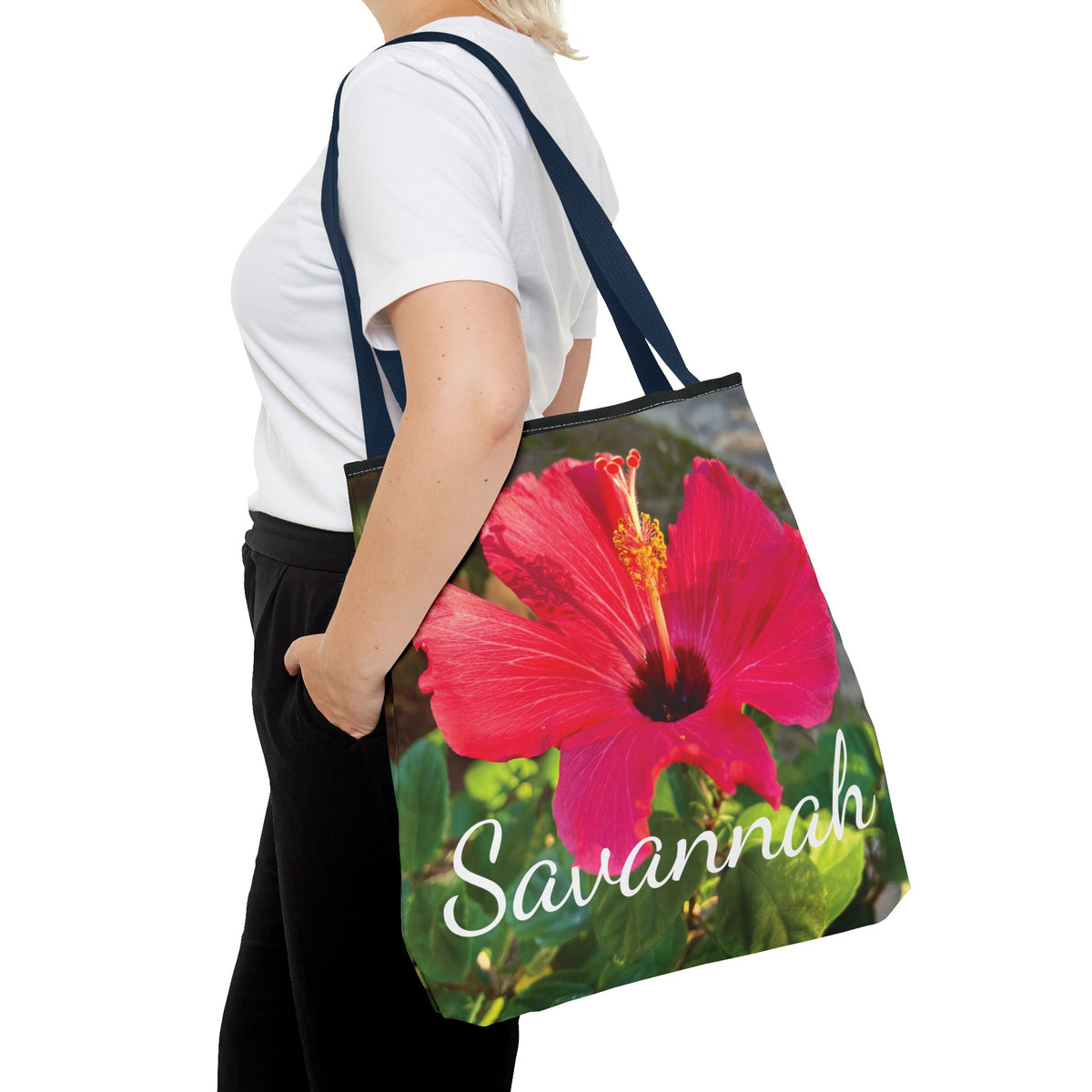 Hibiscus Reverie — Savannah Tote