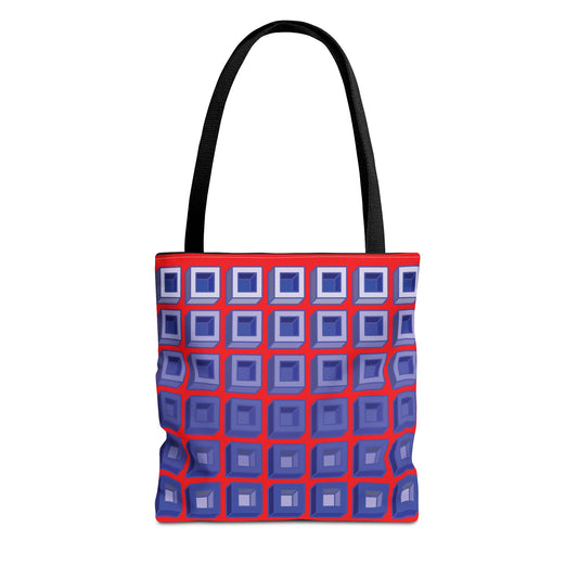 Crimson Dimension Tote
