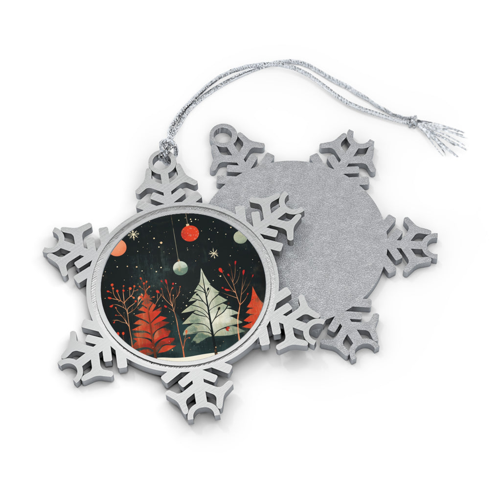 Christmas Nostalgia - Pewter Snowflake
