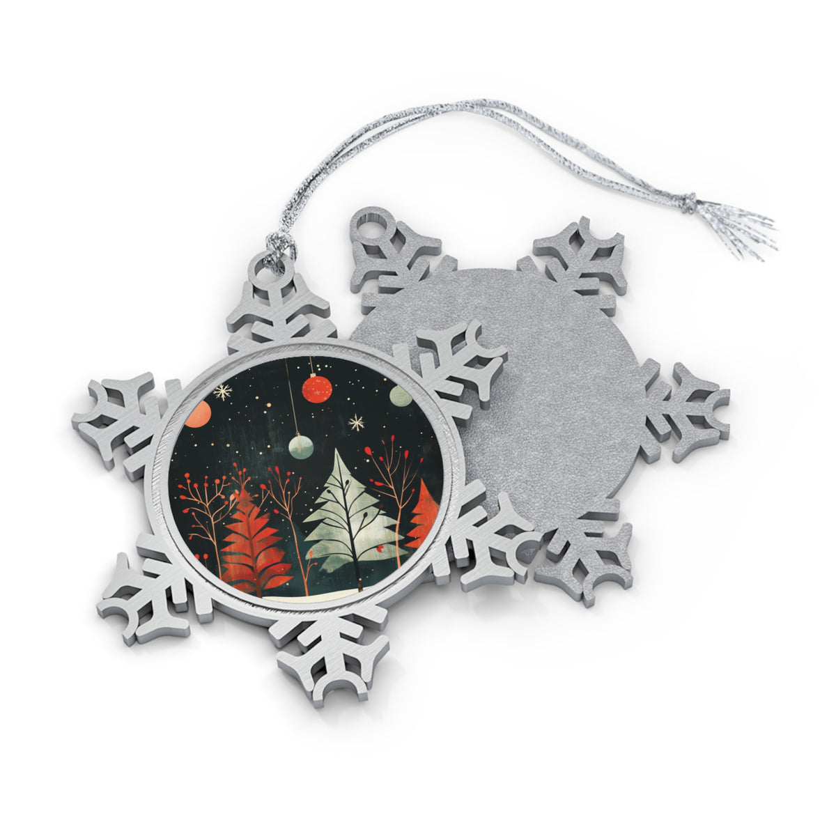 Christmas Nostalgia - Pewter Snowflake
