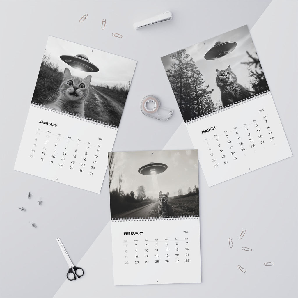 Cosmic Cat Snatchers Calendar