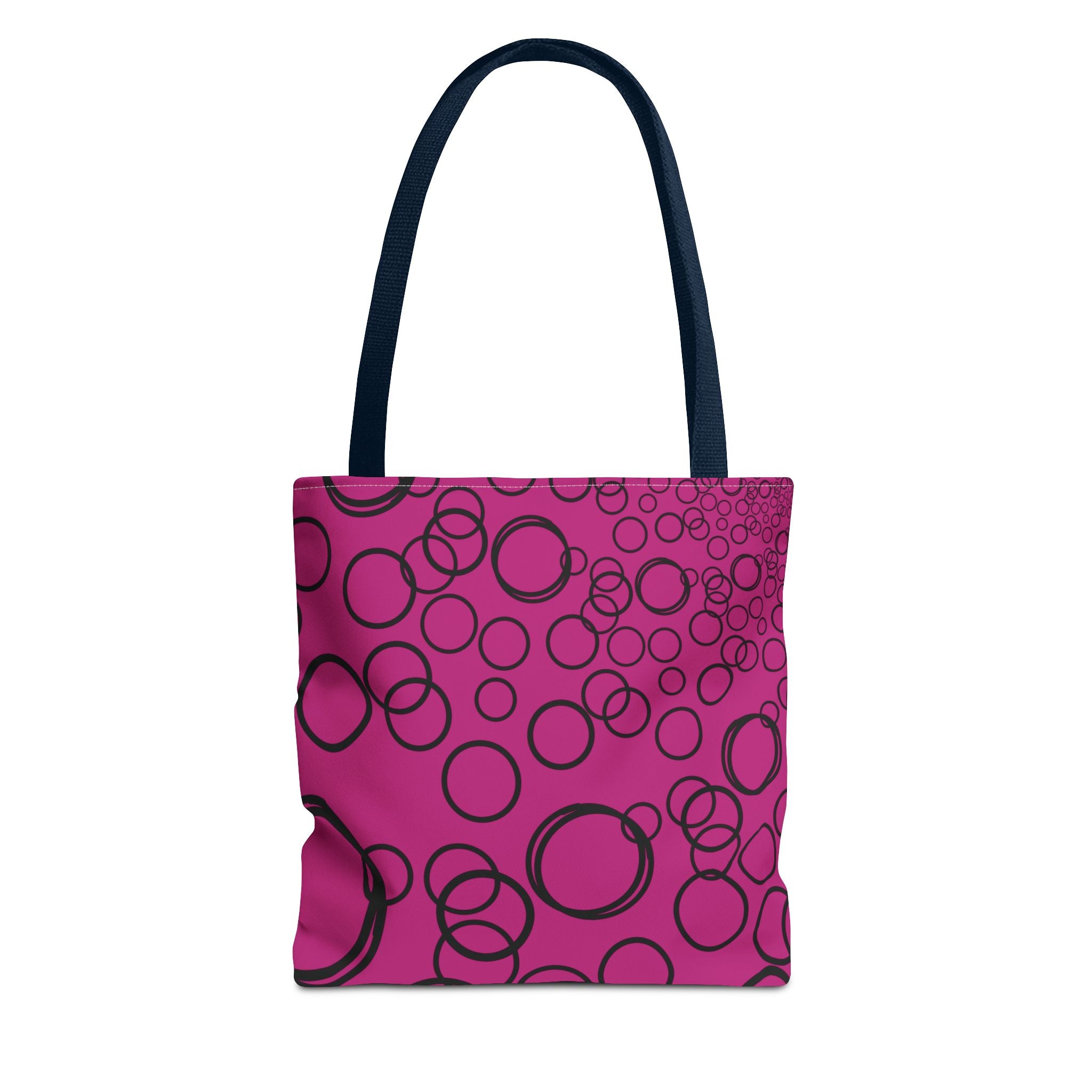 Bubbles on Fuchsia Tote