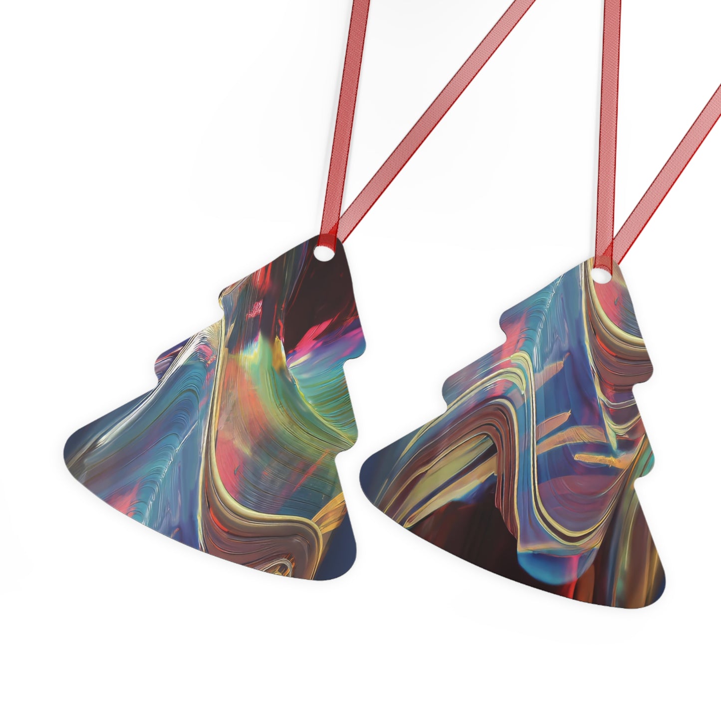 Prismatic Drift Ornaments