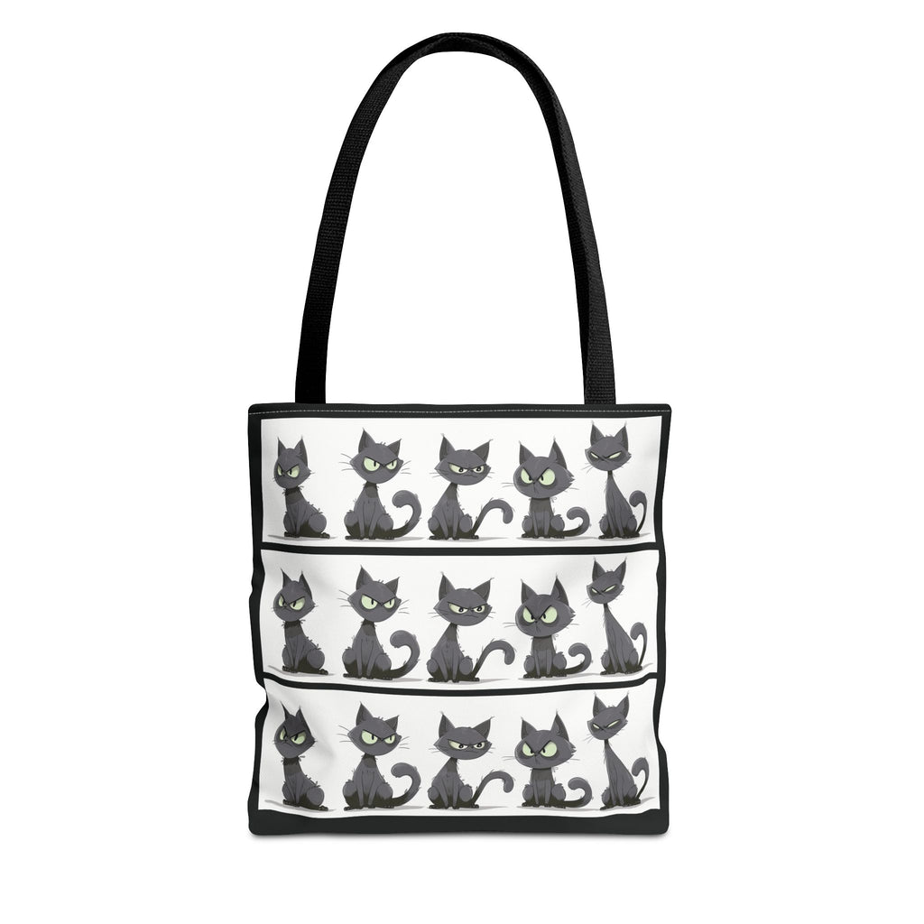 Gray Cat Mosaic Tote