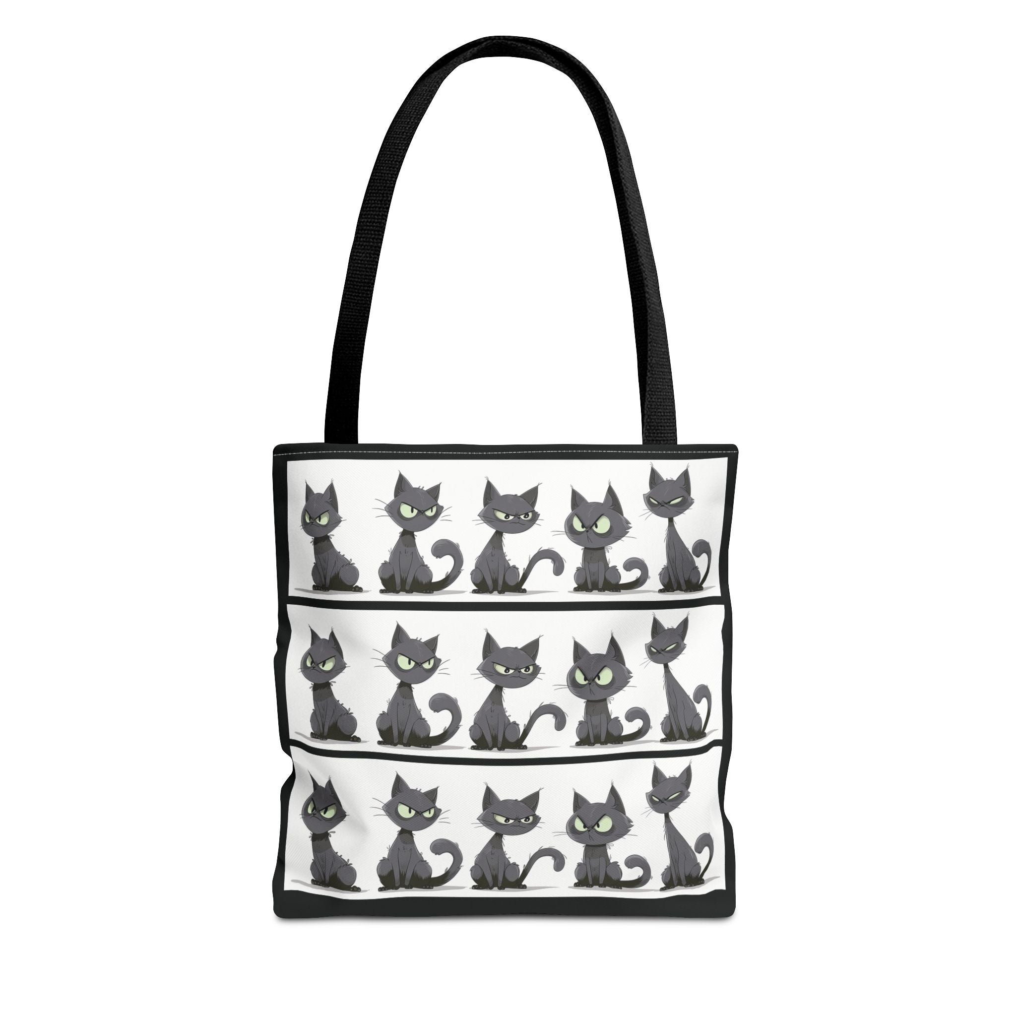 Gray Cat Mosaic Tote