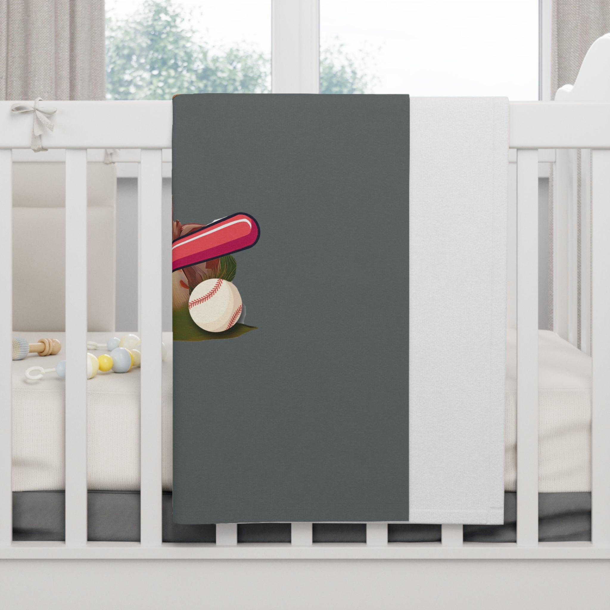 Baby Giraffe Fleece Baby Blanket