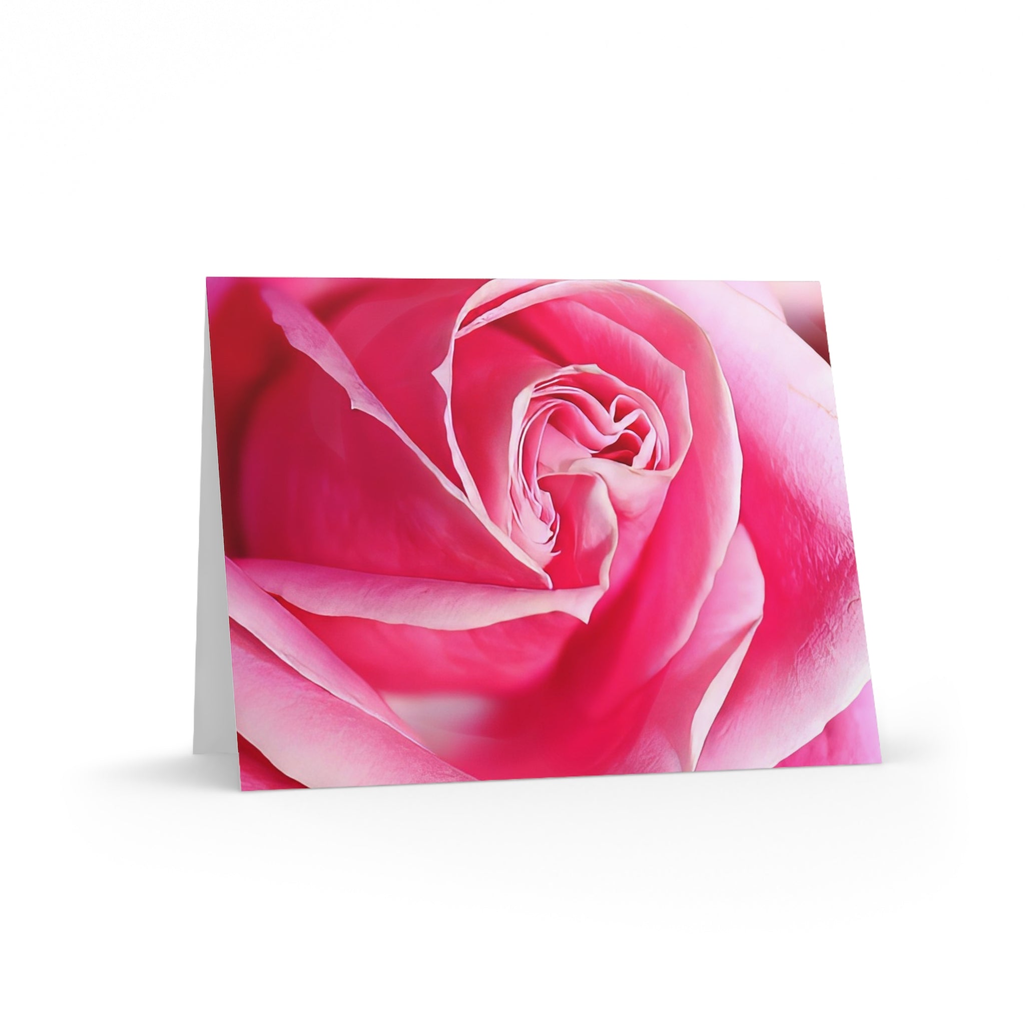 Rose Heart Greeting Cards