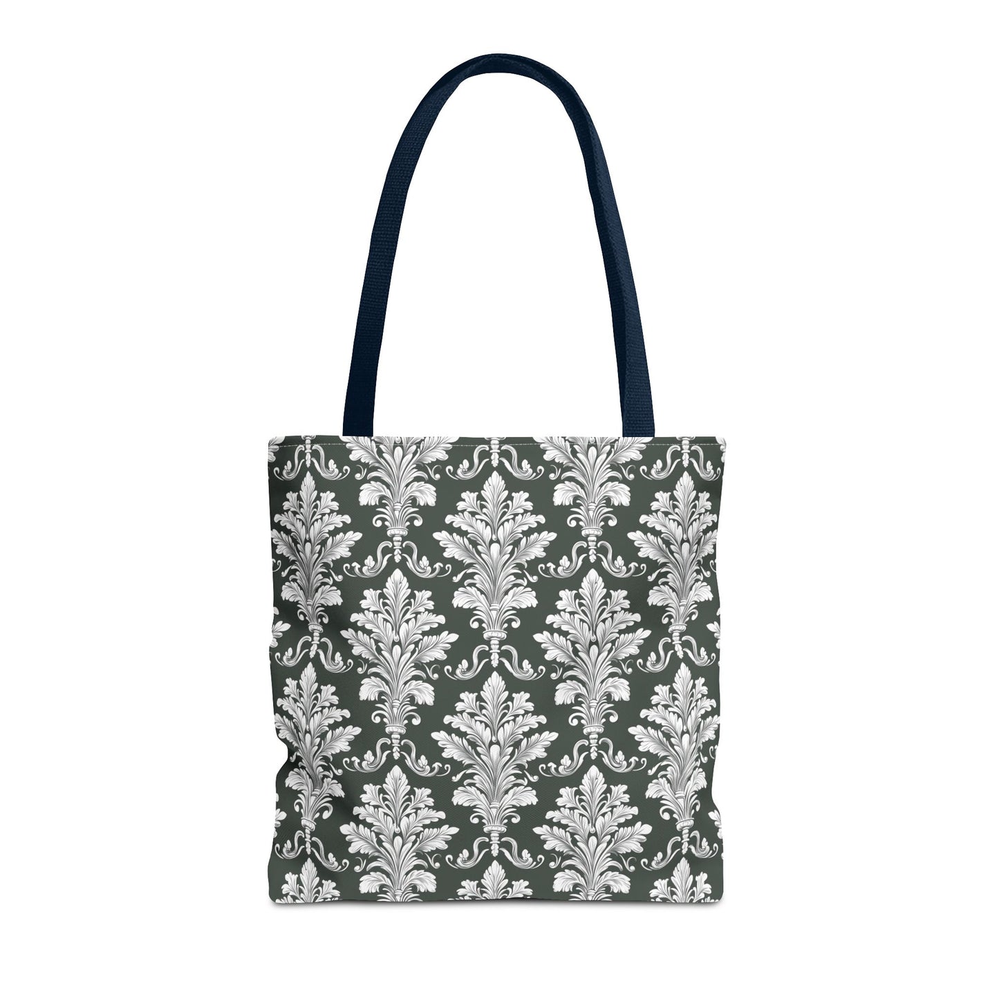 Silverleaf Damask Tote