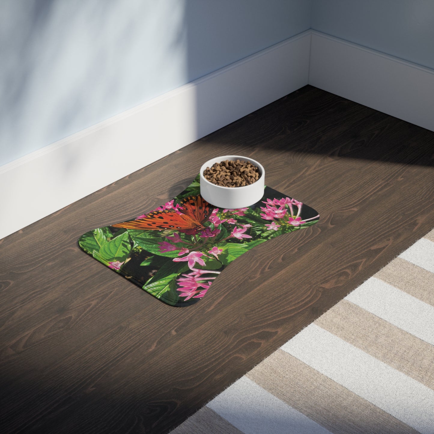 Flutter & Bloom Pet Feeding Mat