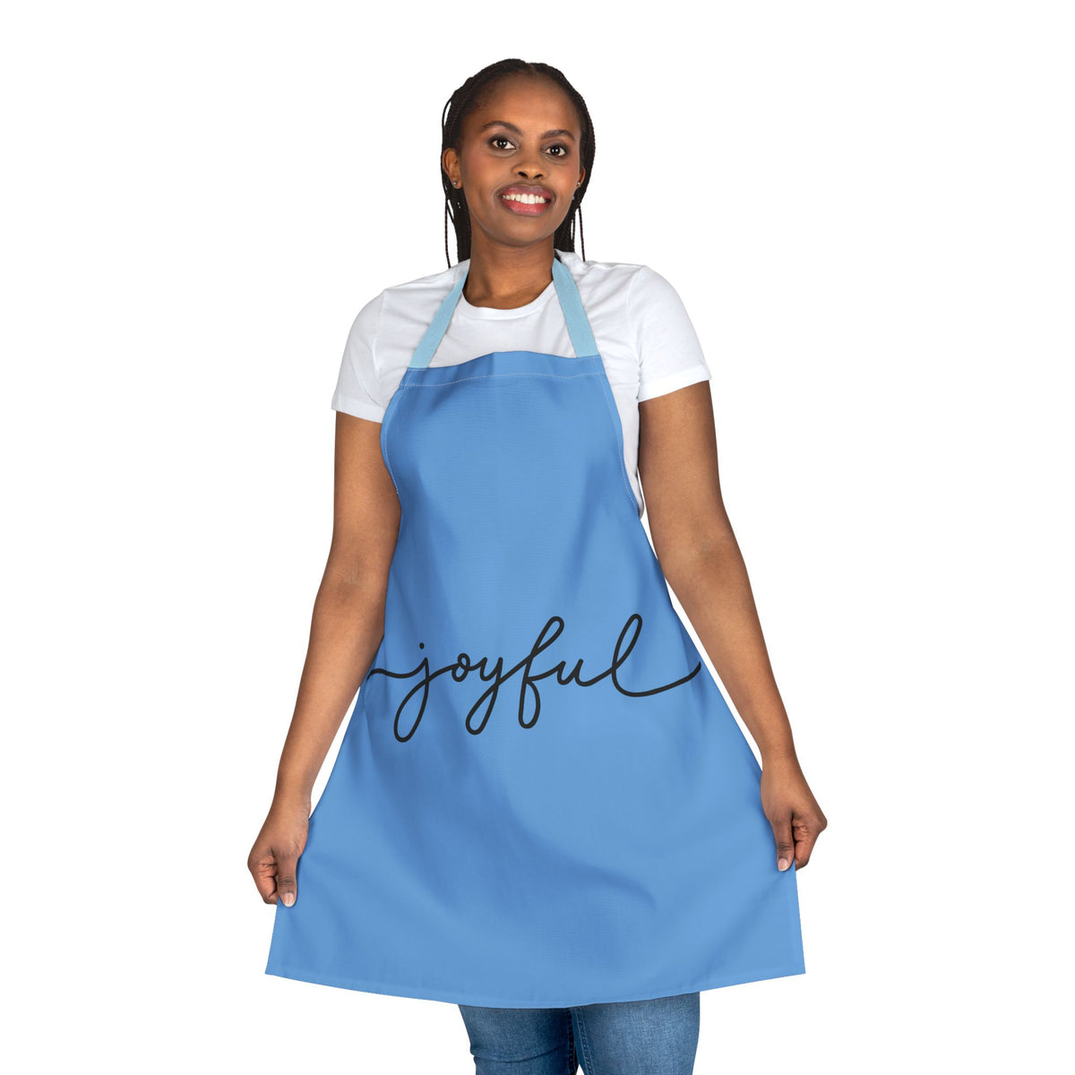 Joyful Apron – Blue