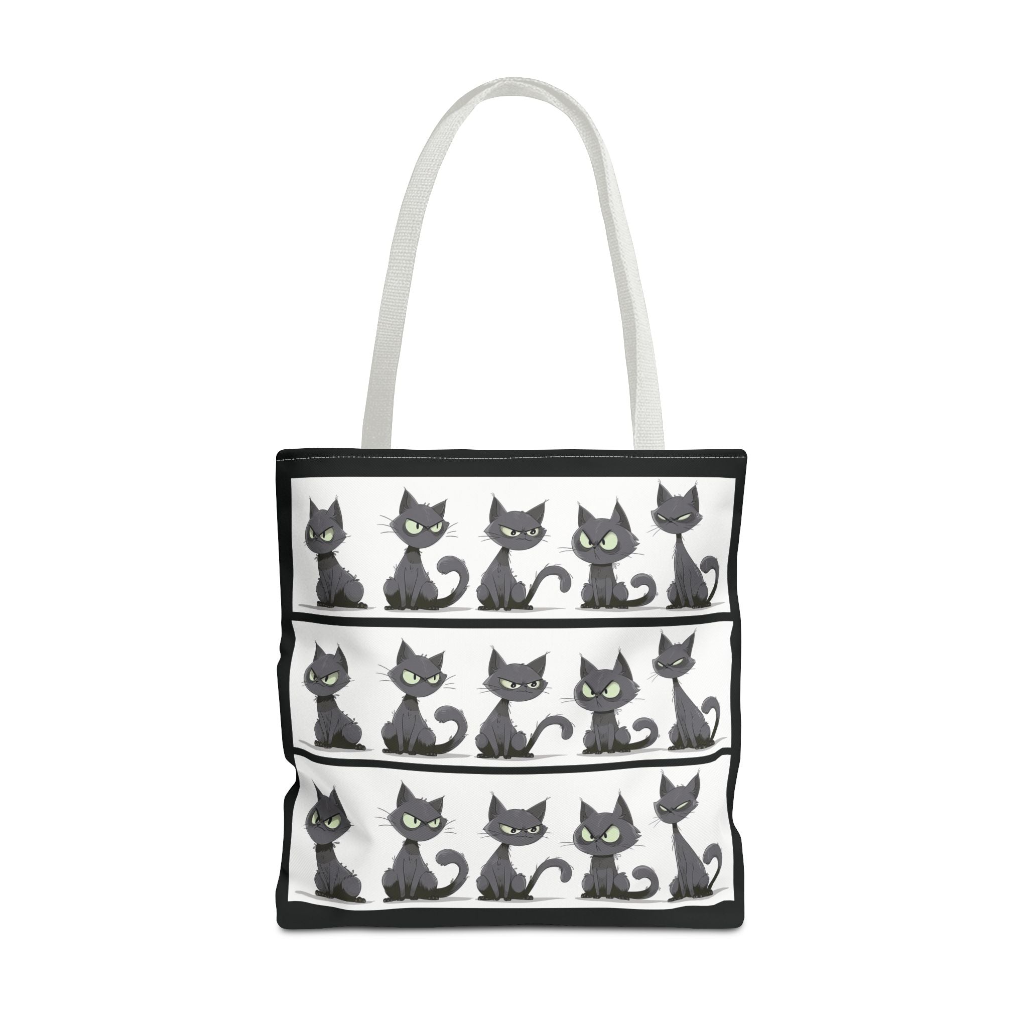 Gray Cat Mosaic Tote