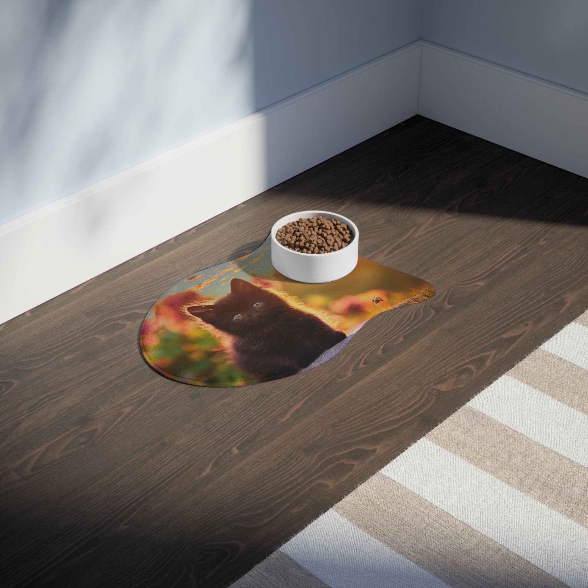Sunset Kitten Feeding Mat