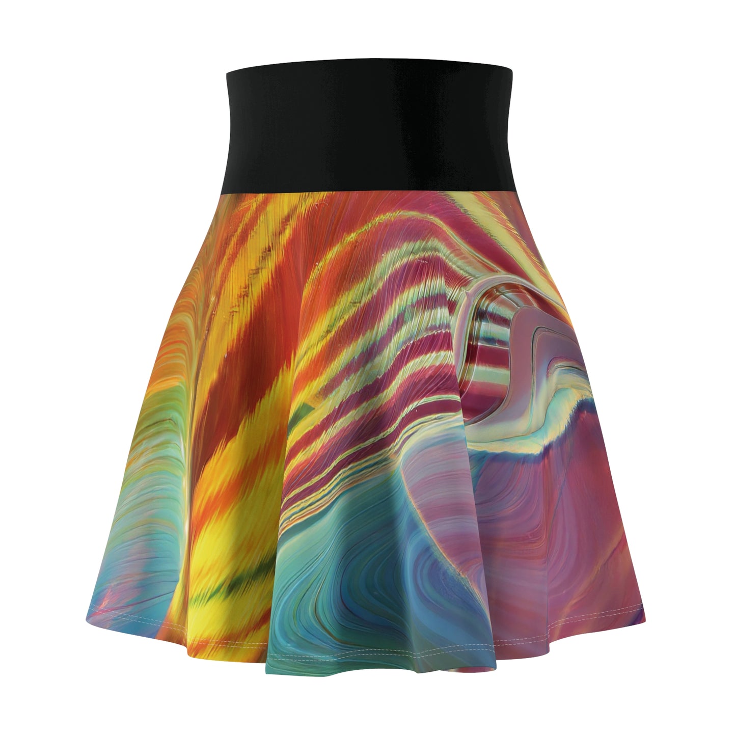 Ribbon Reverie Flared Skirt