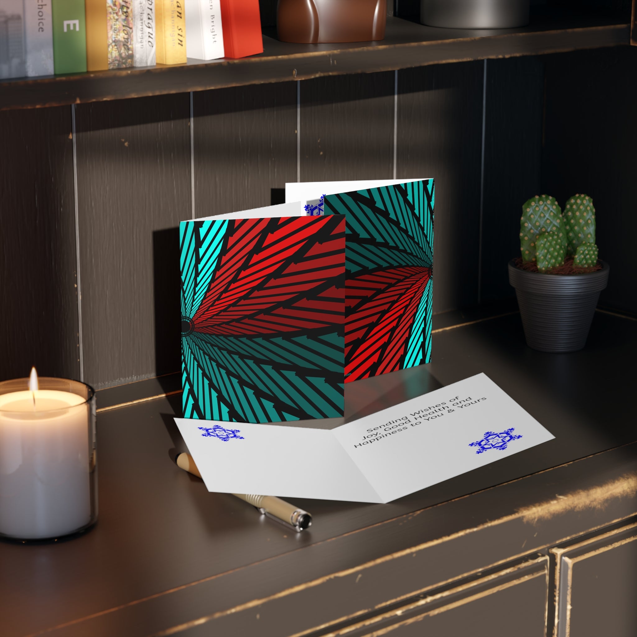 Back and Forth Holiday Cards